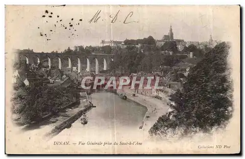 Cartes postales Dinan Vue Generale prise du Sault a l Ane