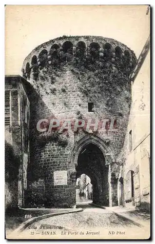 Cartes postales Dinan La Porte du jerzual Nd Phot