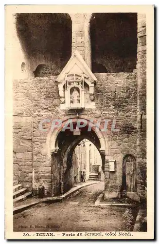 Cartes postales Dinan Porte du Jersual (Cote Noed)