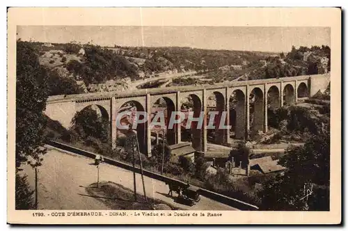 Ansichtskarte AK Cote D Emeraude Dinan Le Viaduc et la Coulee de la Rance