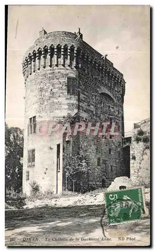 Cartes postales Dinan Le Chateau de la Duchesse Anne