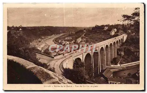 Cartes postales Dinan Vailee de la Pance Vue du Jardin Anglain