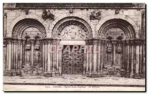 Cartes postales Dinan Eglise Saint Sauvaur LePForche