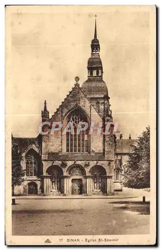 Cartes postales Dinan Eglise St Sauveur