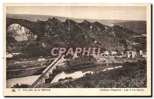 Cartes postales Vallee de la Meuse Chateau Regnault Les Fils Aymon