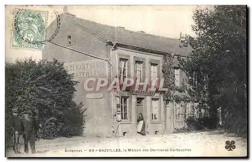 Ansichtskarte AK Bazeilles la Maison des Dernieres Cartouches Guerre de 1870 Militaria