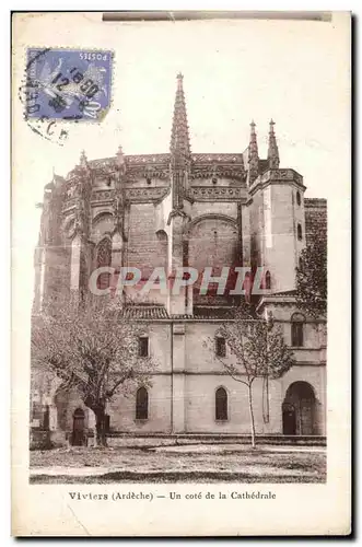 Cartes postales Viviers (Ardeche) Un cote de la Cathedrale