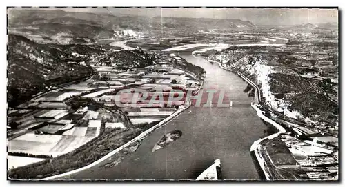 Cartes postales Le Bassin du Rhone Le Rhone au defile de Donzere (Viviers Ardeche)