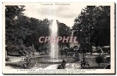 Ansichtskarte AK L Ardeche Pittoresque Vals les Bains