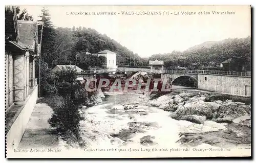 Cartes postales L Ardeche Illustree Vals Les Bains La Volane et les Vivaraises