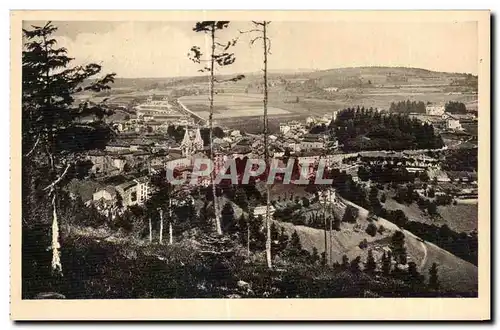 Ansichtskarte AK La Louvesc Ardeche Vue generale cote Sud