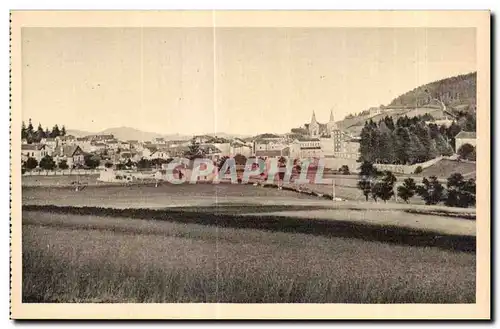 Cartes postales La Louvesc Ardeche Vue generale Altitude 1050m