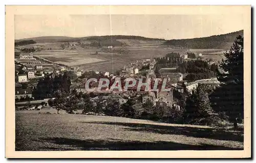 Ansichtskarte AK La Louvesc Ardeche Vue generale