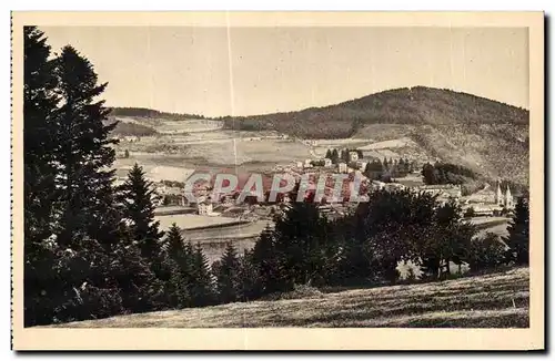 Cartes postales La Louvesc Ardeche Vue generale Grand Lieu Quartier de la Fontaine et Mont Chaix