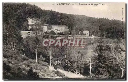 Cartes postales La Louvesc Le Domaine de Grange Neuve