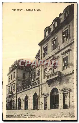 Cartes postales Annonay L Hotel de Ville