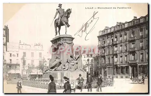 Cartes postales Lille Monument de Faldherbe