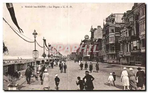 Cartes postales Malo les Bains La Digue