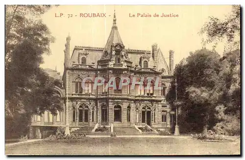 Cartes postales Roubaix le Palais de Justice