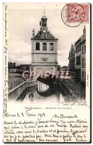 Cartes postales Saint Omer Mathurin Vue de Face