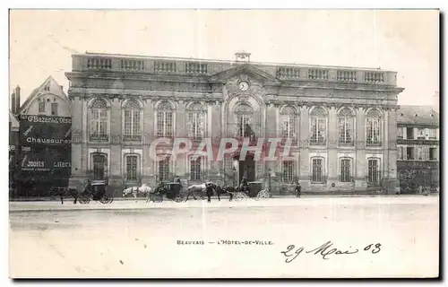 Cartes postales Beauvais L Hotel De Ville