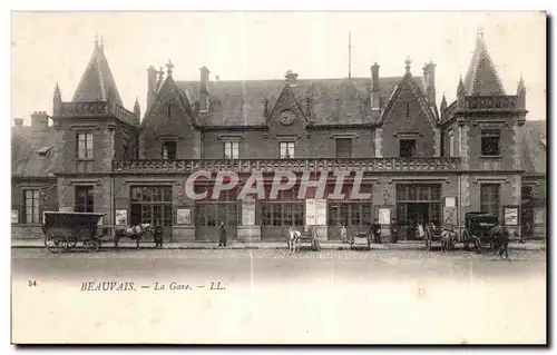 Cartes postales Beauvais La Gare