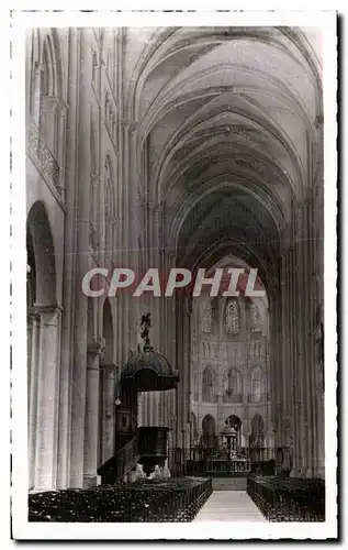 Cartes postales Noyon Interieur de la Cathedrale La Nef