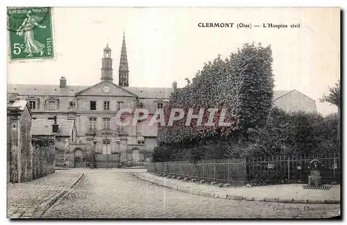 Cartes postales Clermont (Oise) L Hospice civil