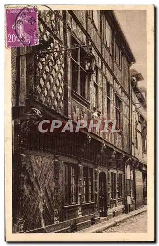 Cartes postales Beauvais Vieilles Maisons Rue Saint Laurent