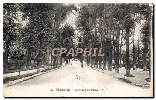 Ansichtskarte AK Beauvais Boulevard du Palais