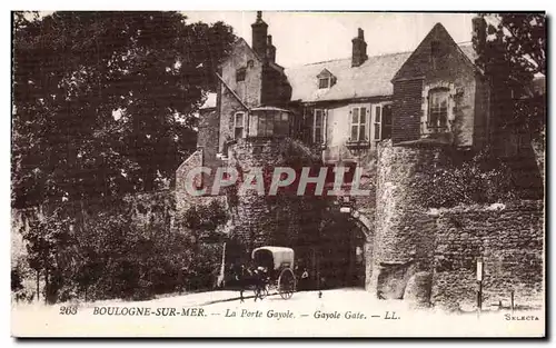 Cartes postales Boulogne Sur Mer La Porte Gayole