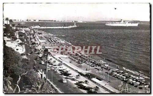 Ansichtskarte AK Cote D Azur Cannes La plage du Midi