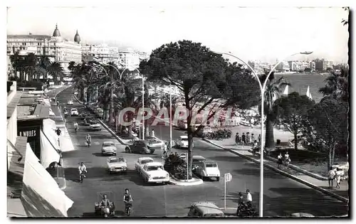Cartes postales Cannes La Cote d Azur La Promenade de la Croisette