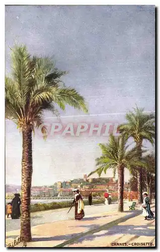 Cartes postales Cannes Croisette