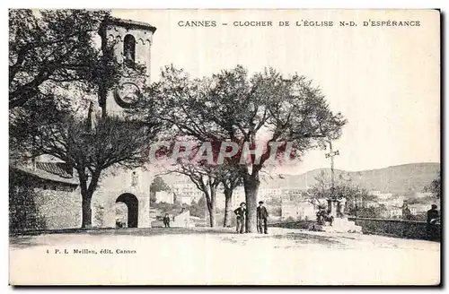 Ansichtskarte AK Cannes Clocher De L Eglise D Esperance