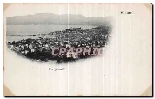 Cartes postales Cannes Vue Generale