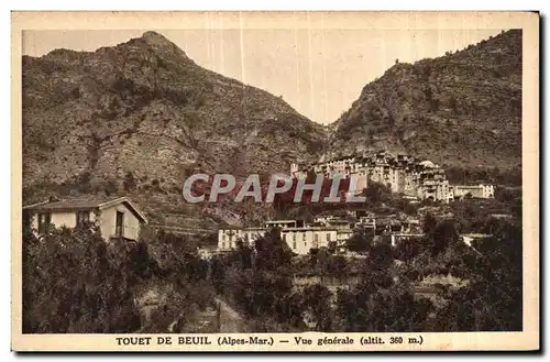 Ansichtskarte AK Touet De Beuil (Alpes Mar) Vue generale