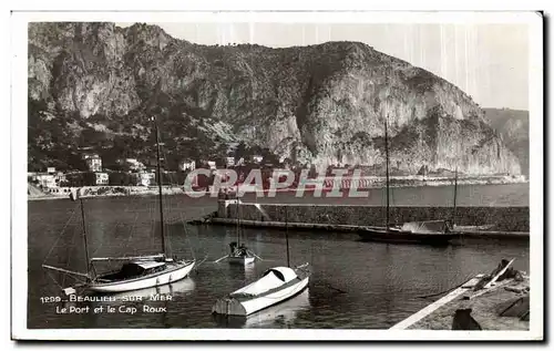 Cartes postales Beaulieu Sur Mer Le Port et le Cap Roux Bateaux