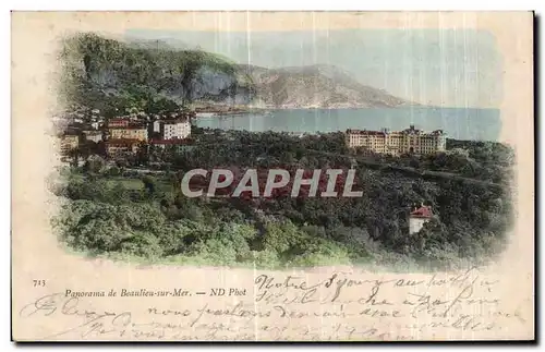 Cartes postales Panorama de Beaulieu sur Mer