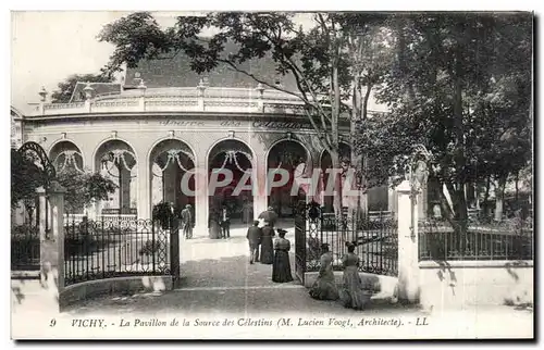 Cartes postales Vichy La Pavillon de la Source des Celestins