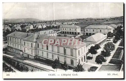 Ansichtskarte AK Vichy L Hopital Civil