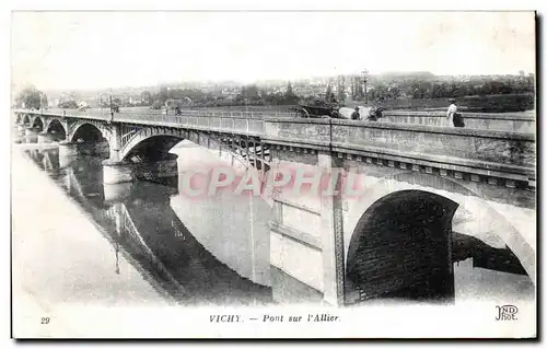 Cartes postales Vichy Pont sur I Allier