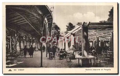 Cartes postales Vichy Galerie couverte et Pergola