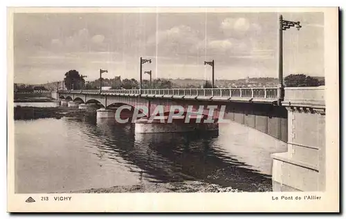 Cartes postales Vichy Le Pont de I Aller