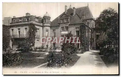 Cartes postales Vichy La Maison de Mne de Sevigne