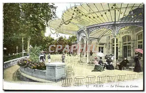 Cartes postales Vichy La Terrasse du Casino