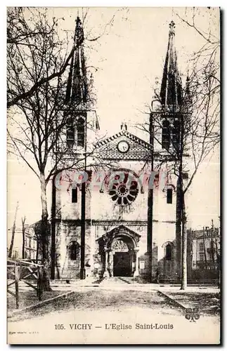 Cartes postales Vichy L Eglise Saint Louis