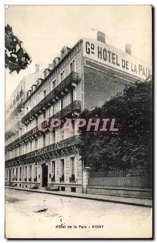 Cartes postales Hotel de la Paix Vichy