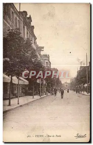 Cartes postales Vichy Rue de Paris