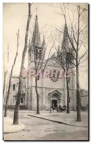 Cartes postales Vichy Eglise Saint Louis